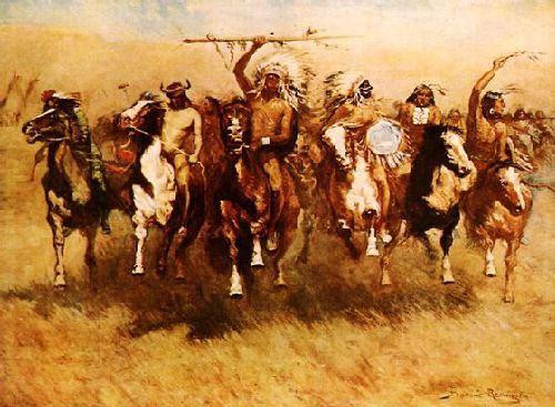 Frederick Remington Victory Dance China oil painting art